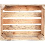 caisse en bois authentique déclassée