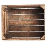 caisse en bois pour une décoration vintage