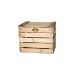 coffre caisse en bois vintage