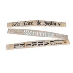 Panneaux personnalisés artisanaux en bois