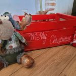 Caisse de rangement personnalisable, en bois.