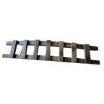 Support de bouteille en bois , en douelles de tonneaux,